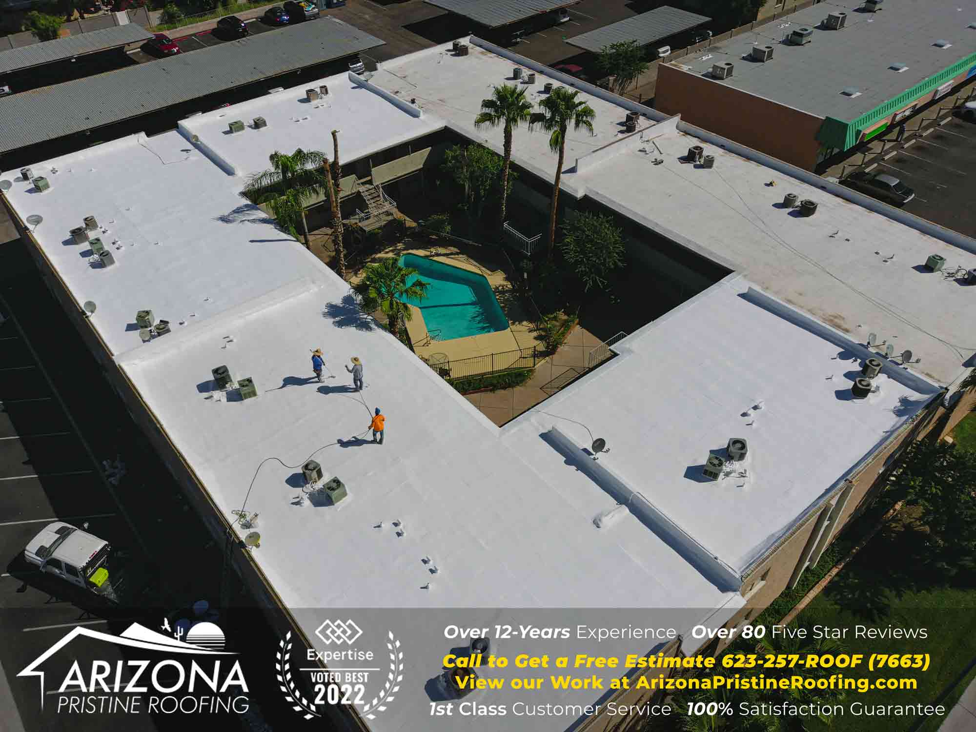 Polyurethane Foam Roof Installation