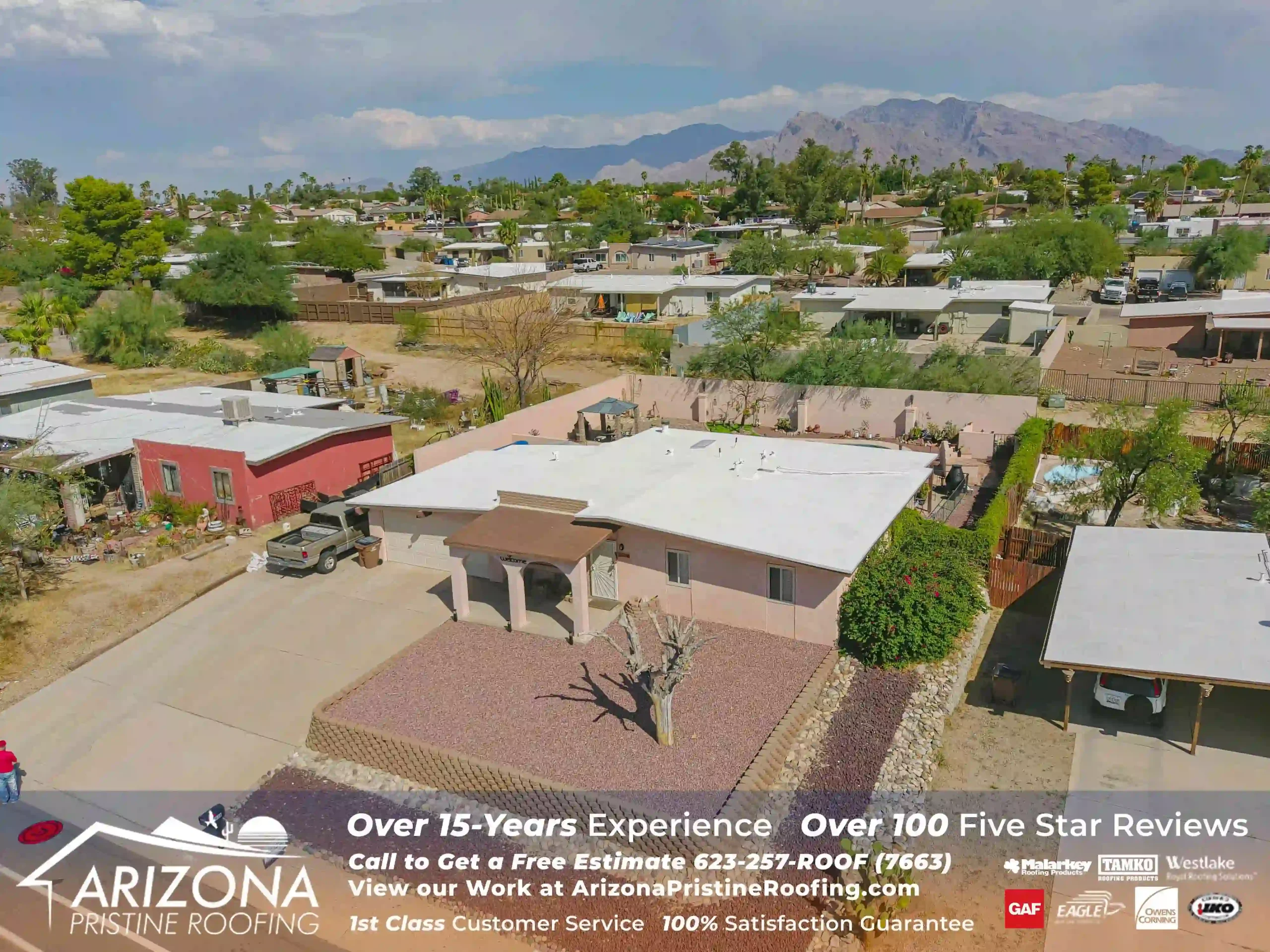 Foam Roof Installation