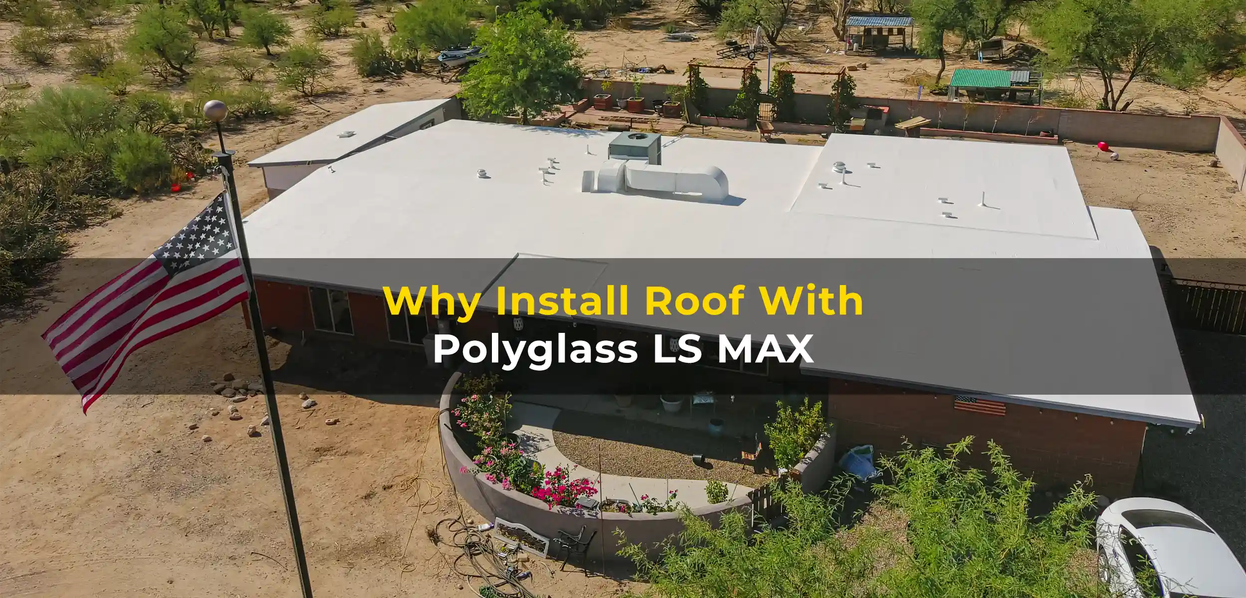 Low & Flat Roofing with Polyglass LS MAX Self Adhered Membrane