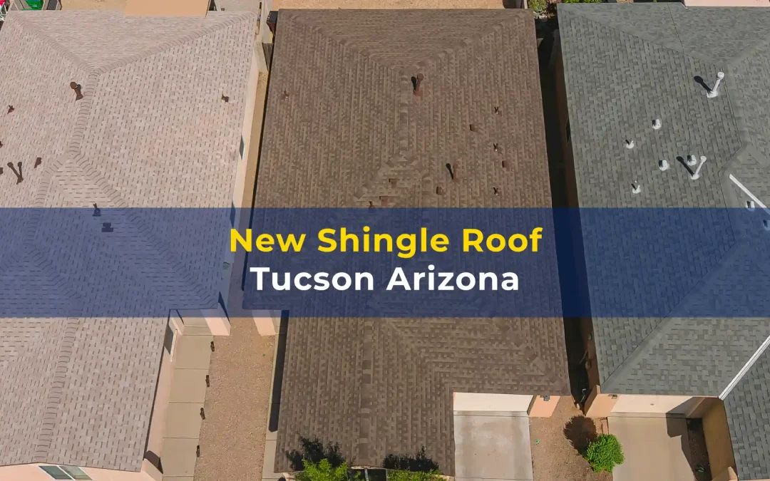 New Roof Installation: 3288 W Treece Pl Tucson AZ 85742