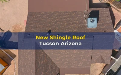 New Roof Installation: 4150 W Treece Pl Tucson AZ 85742