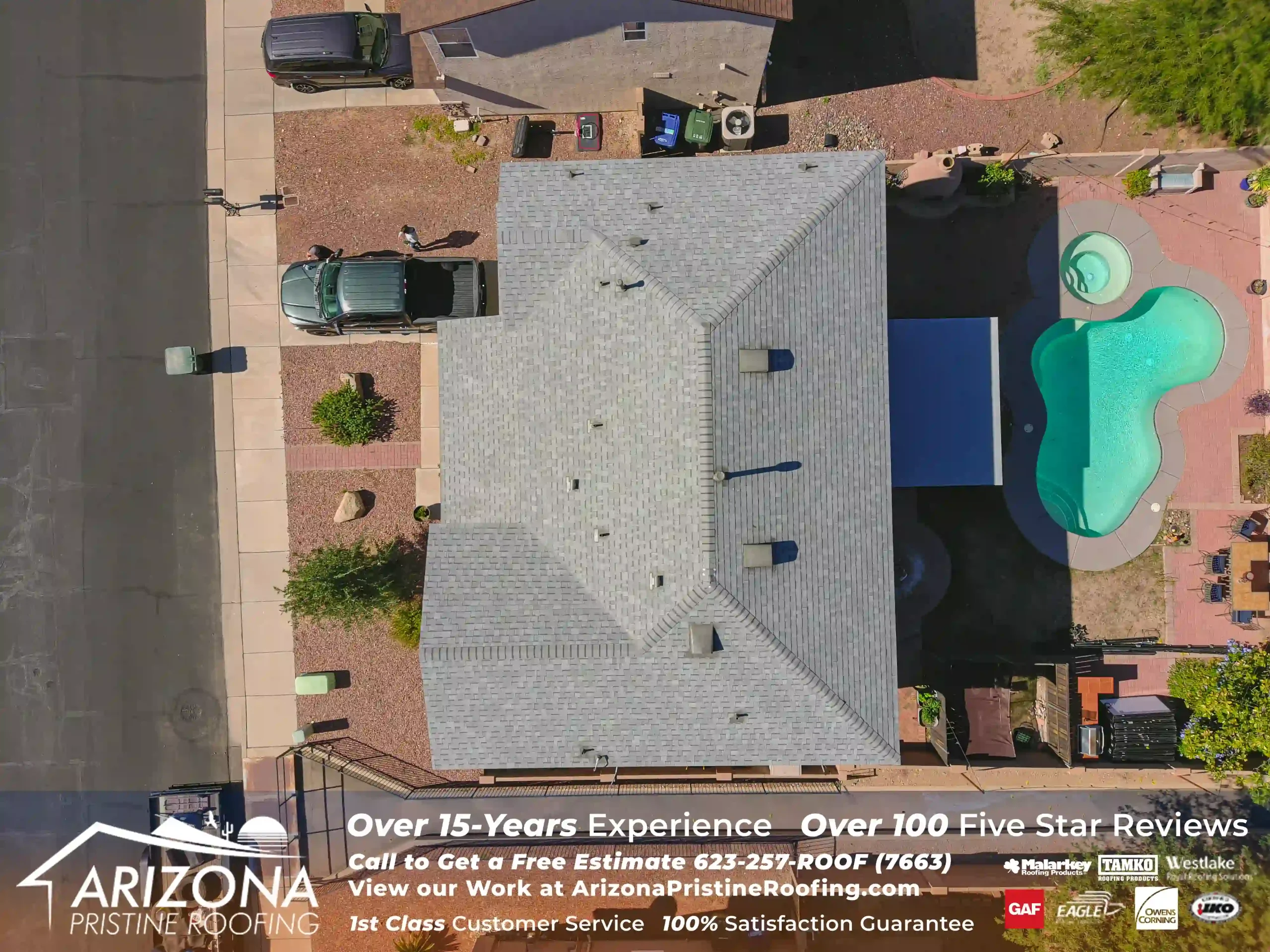 Sierra Gray Trudefinition Duration Shingle Roof Installation