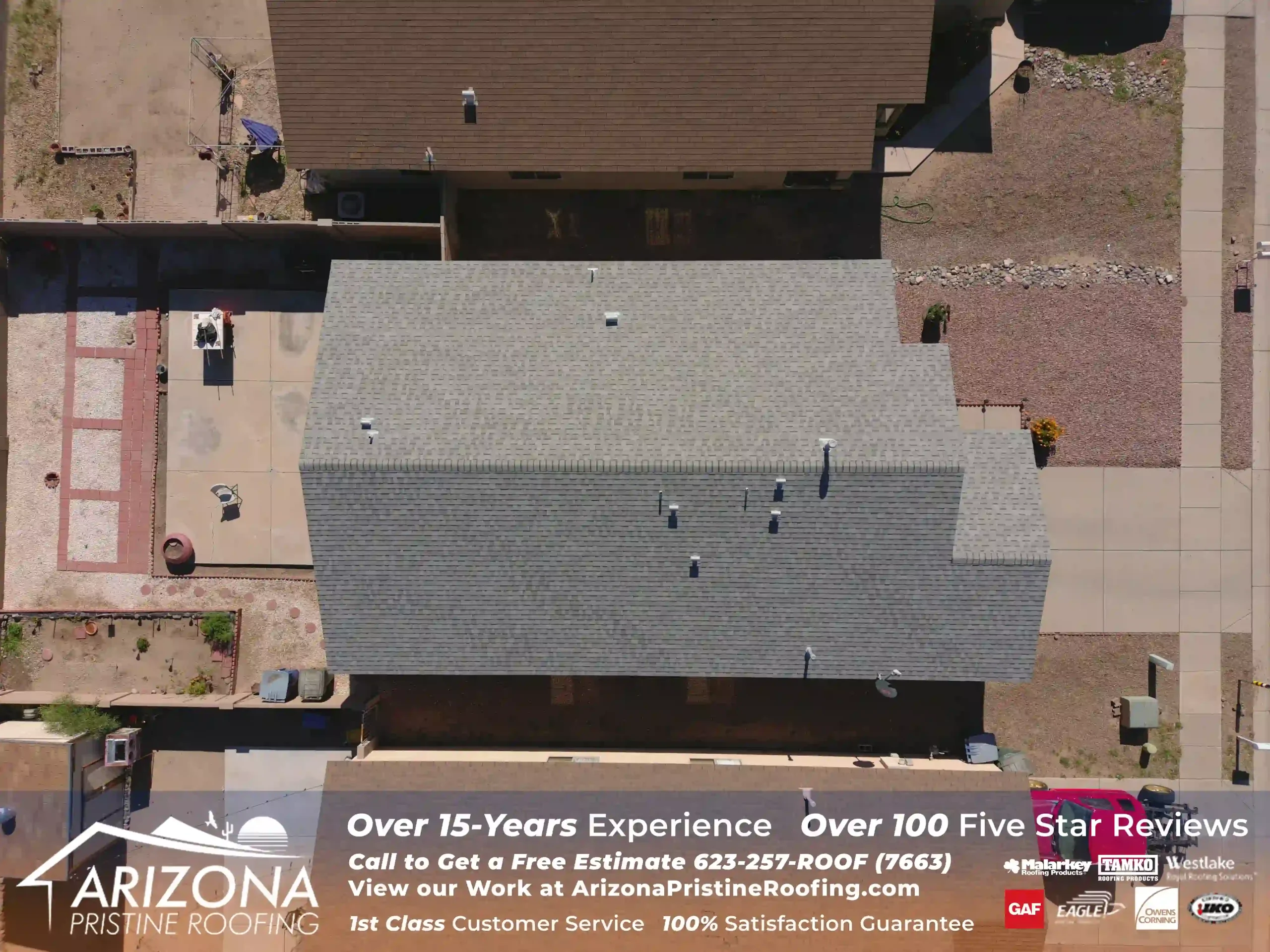 Sierra Gray TruDefinition Duration Owens Corning Shingle Roof Installation